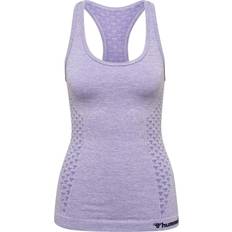 Hummel CI Seamless Top Women - Lavender Melange