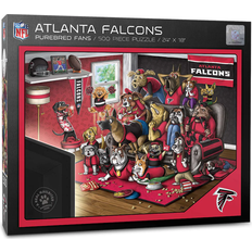 Family Puzzle Classic Jigsaw Puzzles YouTheFan Atlanta Falcons Purebred Fans a Real Nailbiter 500 Pieces