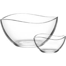 Crystal Glass Salad Bowls LAV - Salad Bowl 7pcs