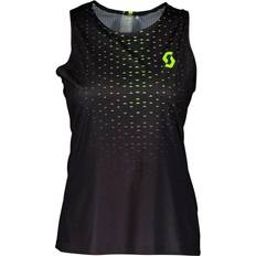 Scott RC Run Tank Top Women - Black/Yellow