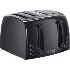 Toasters Russell Hobbs Textures 4 Slice Black