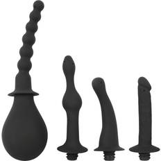 Silikon Analdusjer You2Toys Black Velvets Douche with 4 Attachments