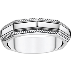 Herren Ringe Thomas Sabo Angular Ring - Silver