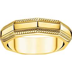 Herren - Vergoldet Ringe Thomas Sabo Angular Ring - Gold