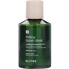 Bottle Facial Masks Blithe Patting Splash Mask Soothing & Healing Green Tea 5.1fl oz