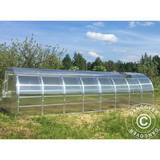 Dancover Titan Arch 280 36m² Rustfrit stål Polycarbonat