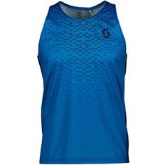 Scott RC Run Tank Top Men - Storm Blue/Midnight Blue