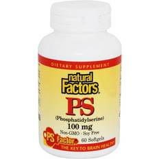 Phosphatidylserine Natural Factors PS Phosphatidylserine 100mg 60 st