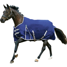 Weatherbeeta Cubrecuello de Manta de exterior para caballos Essential Lite Plus Bleu