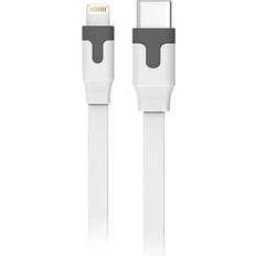 Muvit Flat USB C-Lightning 2.0 0.2m