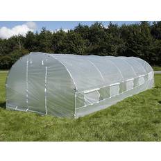 Invernaderos Dancover Polytunnel 26.4m² Acero inoxidable Plástico