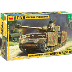 Zvezda German Medium Tank Panzer 4 Ausf H 1:35