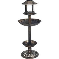 Bronce Apliques de pared vidaXL Birdbath Aplique de pared 39cm