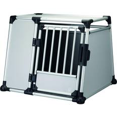 Trixie Transport Box Aluminium L–XL Light Grey/Silver 75x84cm