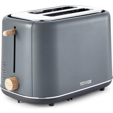 Tower White Toasters Tower T20027