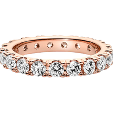 Pandora Sparkling Row Eternity Ring - Rose Gold/Transparent