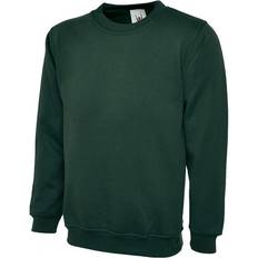 Sweatshirts - Unisex Jumpers Uneek Olympic Sweatshirt Unisex - Bottle Green