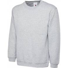 Uneek Olympic Sweatshirt Unisex - Heather Grey