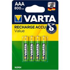 Varta Rechargeable Accu AAA LR03 800mAh 4-pack