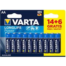 Varta Longlife Power Alkaline AA LR6 20-pack