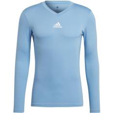 Fußball Basisschicht Adidas Team Base Long Sleeve T-shirt Men - Team Light Blue