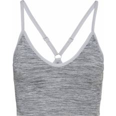 Odlo Padded Seamless Soft 2.0 Sports Bra - Light Grey Melange