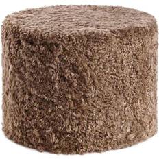 Cylinder Short Wool Curly Taupe