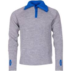Ulvang Rav Wool Sweater Unisex - Grey Melange/Skydiver/Charcoal