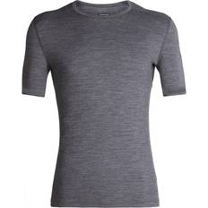 Icebreaker Herren T-Shirts Icebreaker Merino 200 Oasis Short Sleeve Crewe Thermal Top Men - Gritstone Heather