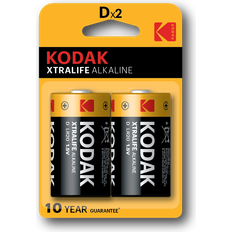 Kodak Xtralife Alkaline D 2-pack