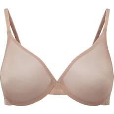 Glossies Sheer Moulded Bra - Nude
