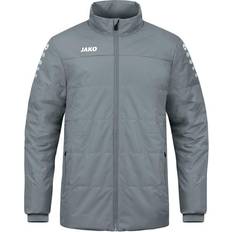 JAKO Team Coach Jacket without Hoody Men - Stone Grey