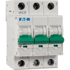 Eaton Interrupteurs muraux Eaton Disjoncteur PXL, S200 3P, 6A, pouvoir de coupure 10 kA, montage rail DIN