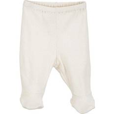 Serendipity Bukser Børnetøj Serendipity Newborn Pants w/Feet - Offwhite