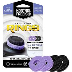 PS4/PS5/Xbox One/Switch 6-Pack Precision Rings - Black/Purple/Green