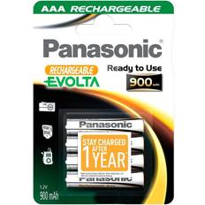 Panasonic Rechargeable Evolta AAA 900mAh 4-pack