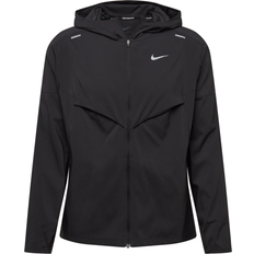 Elastane/Lycra/Spandex Giubbotti Impermeabili Nike Windrunner Men's Running Jacket- Black