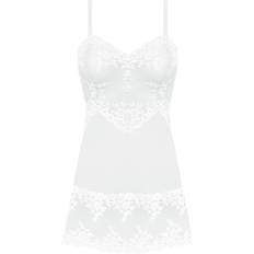 Elastane/Lycra/Spandex Negligées Wacoal Embrace Lace Chemise - Delicious White