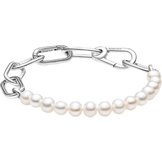 Pandora ME Freshwater Cultured Bracelet - Silver/Pearls