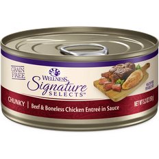 Wellness Katter - Kattfoder Husdjur Wellness Core Signature Selects Chunky Beef & Chicken 0.076kg