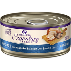 Wellness Katter - Kattfoder Husdjur Wellness Core Signature Selects Shredded Chicken & Chicken Liver 0.076kg