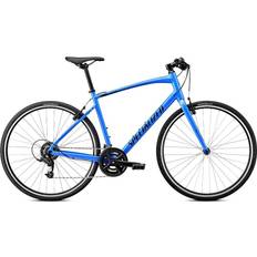 Billiga Herr Standardcyklar Specialized Sirrus 1.0 - Gloss Sky Blue / Cast Blue / Satin Black Reflective Herrcykel