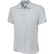 Uneek Classic Polo Shirt - Heather Grey