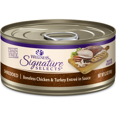 Wellness Katter - Kattfoder Husdjur Wellness Core Signature Selects Shredded Chicken & Turkey 0.076kg