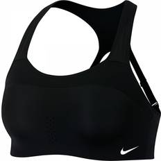 Nike alpha sport bh NIKE Alpha High-Support Padded Keyhole Sports Bra - Black/White