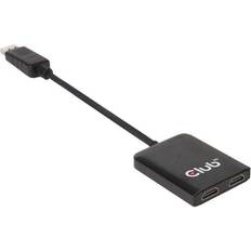 Club 3D Displayport-2HDMI/USB Micro A M-F 2m
