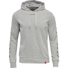 Hummel Unisex Jumpers Hummel Legacy Hoodie Unisex - Grey Melange