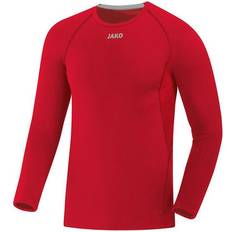 Elastane/Lycra/Spandex Base Layers JAKO Compression 2.0 Longsleeve Men - Sport Red