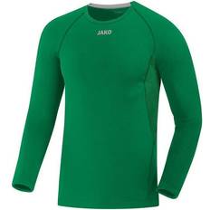 Homme - Vert Hauts de Couche de Base JAKO Jersey Compression 2.0 manches longues - Vert