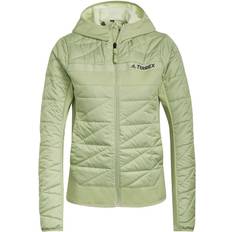 Adidas Women's Terrex Multi Primegreen Hybrid Insulated Jacket - Magic Lime